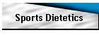 Sports Dietetics